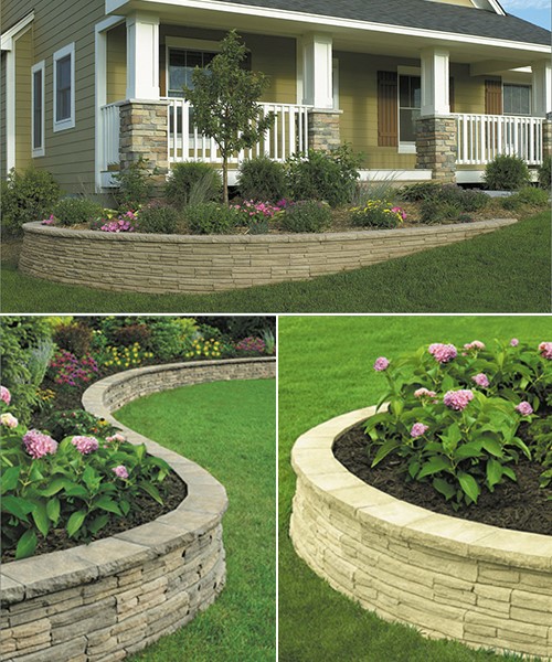 Landscaping retaining walls, Front yard landscaping, Outdoor yard ideas