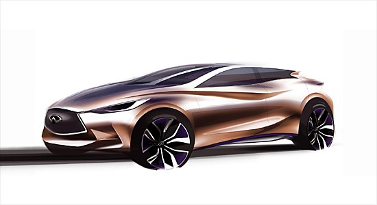 인피니티 Q30 컨셉트 전측면