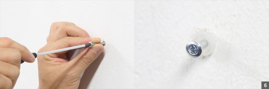 벽 종류별 못 박는 방법 및 못의 종류 이미지 9