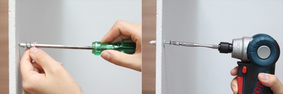 벽 종류별 못 박는 방법 및 못의 종류 이미지 10