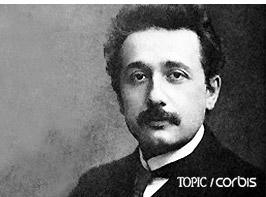 특수상대성 이론을 발표한 1905년의 아인슈타인